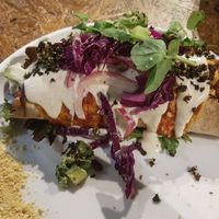 Jackfruit enchilada at Greenhouse Canteen & Bar in South Brisbane