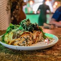 Chickpea crepe cannelloni at Greenhouse Canteen & Bar in South Brisbane