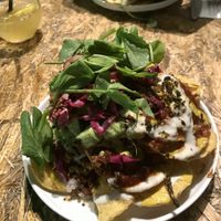 Nacho heaven  at Greenhouse Canteen & Bar in South Brisbane