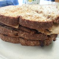 vegan turkey club sandwich at Natural Juice Bar & Vegetarian Eats in Timonium