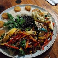 Fusion (it was way bigger than it looks in the photo)  at Cumana Bistro Food in Salento