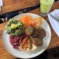 falafel bowl  at Cumana Bistro Food in Salento
