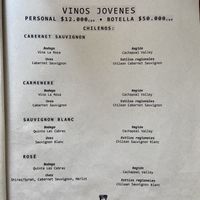 Menu page 9 of 9, February 2020 at Cumana Bistro Food in Salento