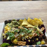 Bowl w Vegan Strips  at Zocalo in Copenhagen