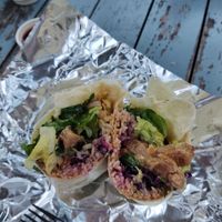 Vegan protein burrito at Zocalo in Copenhagen