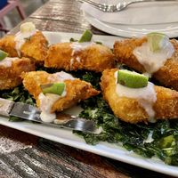 Fried tofu app #Veganuary at Kittiwat Thai Kitchen in Frederick