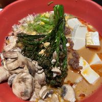 Vegan harvest + mushrooms   at JINYA Ramen Bar in Fairfax