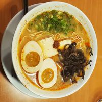 Extra vegan egg and mushroom at Ramen Danbo - Kitsilano in Vancouver