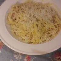 3 cheese pasta (veggie) at Twelve Tables in Yerevan