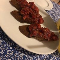 Bruschetta tomato - reallo good at Twelve Tables in Yerevan