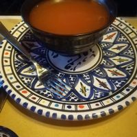 Lentil soup at Fairouz in Milan