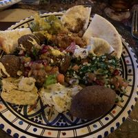 Mix food  at Fairouz in Milan