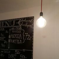 Menu at Bistro Na tři tečky in Jihlava