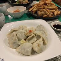 Dumplings   at Meimen FángKōngDòng 梅門防空洞 in Taipei