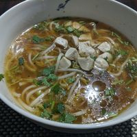 Dan zai mian at Meimen FángKōngDòng 梅門防空洞 in Taipei