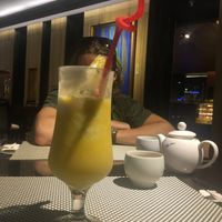 They have so many seasonal juices!  at Meimen FángKōngDòng 梅門防空洞 in Taipei