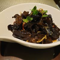 Fungus salad at Meimen FángKōngDòng 梅門防空洞 in Taipei