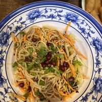 Cold noodle salad spice level 2 (very mild)   at Chilli Daddy in Bristol