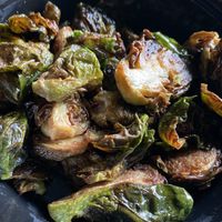 Brussel sprouts at Mimi Blue Meatballs in Indianapolis