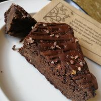 Vegan Dark Chocolate Triangle  at Coffee #1 - The Valley in Evesham