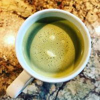 Soya Matcha Latte. YUM! at Coffee #1 - The Valley in Evesham