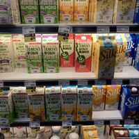 Plant milk  at Rachelle Bery - Rachel Est in Montreal