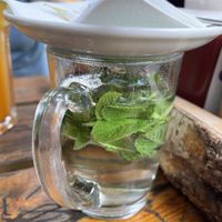 Fresh Mint Tea  at Hans im Glück in Bonn