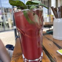 Lemonade  at Hans im Glück in Bonn
