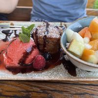 Dessert  at Hans im Glück in Bonn