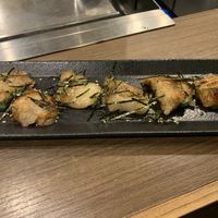 Dumplings made from rice flour  at Kamehameha - かめはめは in Kyoto