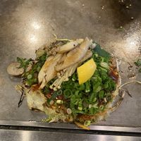 Okonomiyake  at Kamehameha - かめはめは in Kyoto