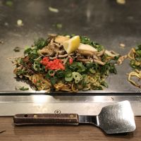 Sexy Okonomiyaki at Kamehameha - かめはめは in Kyoto