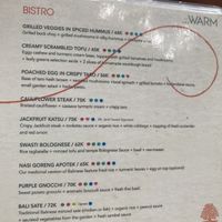   at Swasti Beloved Cafe in Ubud