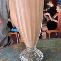 Choco milkshake  at Indiana vegan Cafe & Yoga in Langkawi