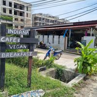 Here at Indiana vegan Cafe & Yoga in Langkawi