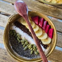 Glutenfree & vegan bowl  at Indiana vegan Cafe & Yoga in Langkawi