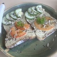 Hummusbrot  at Indiana vegan Cafe & Yoga in Langkawi