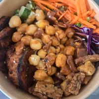 Buddha bowl (takeaway) at Indiana vegan Cafe & Yoga in Langkawi