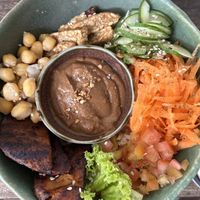 Buddha bowl  at Indiana vegan Cafe & Yoga in Langkawi