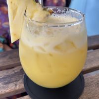 Pineapple juice  at Indiana vegan Cafe & Yoga in Langkawi