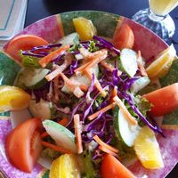 Fruit Salad at Indiana vegan Cafe & Yoga in Langkawi
