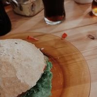 Vegan burger at Melemele Burguer in Zarautz