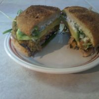 Sandwich at La Station Organique in Bois-des-filion