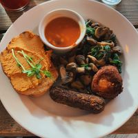the vegan breakfast at LS6 in Leeds