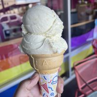 Piña Colada - so freaking good!! at Hawaiian Licks in Hilo