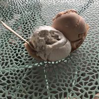 Cookie dough and Thai ice tea flavors at Hawaiian Licks in Hilo