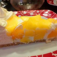 Cheesecake de mango at Mr. Food Vegan - Breña in Lima