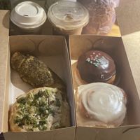 Savory & sweet treats! Amazing!!!  at Narcisa Vegan Bakery in San Salvador