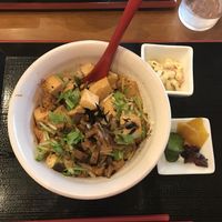 Tofu donbori at Toryanse in Kyoto