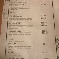 Plant based menu 3 at Paliotti's Italian Restaurant in Maple Ridge